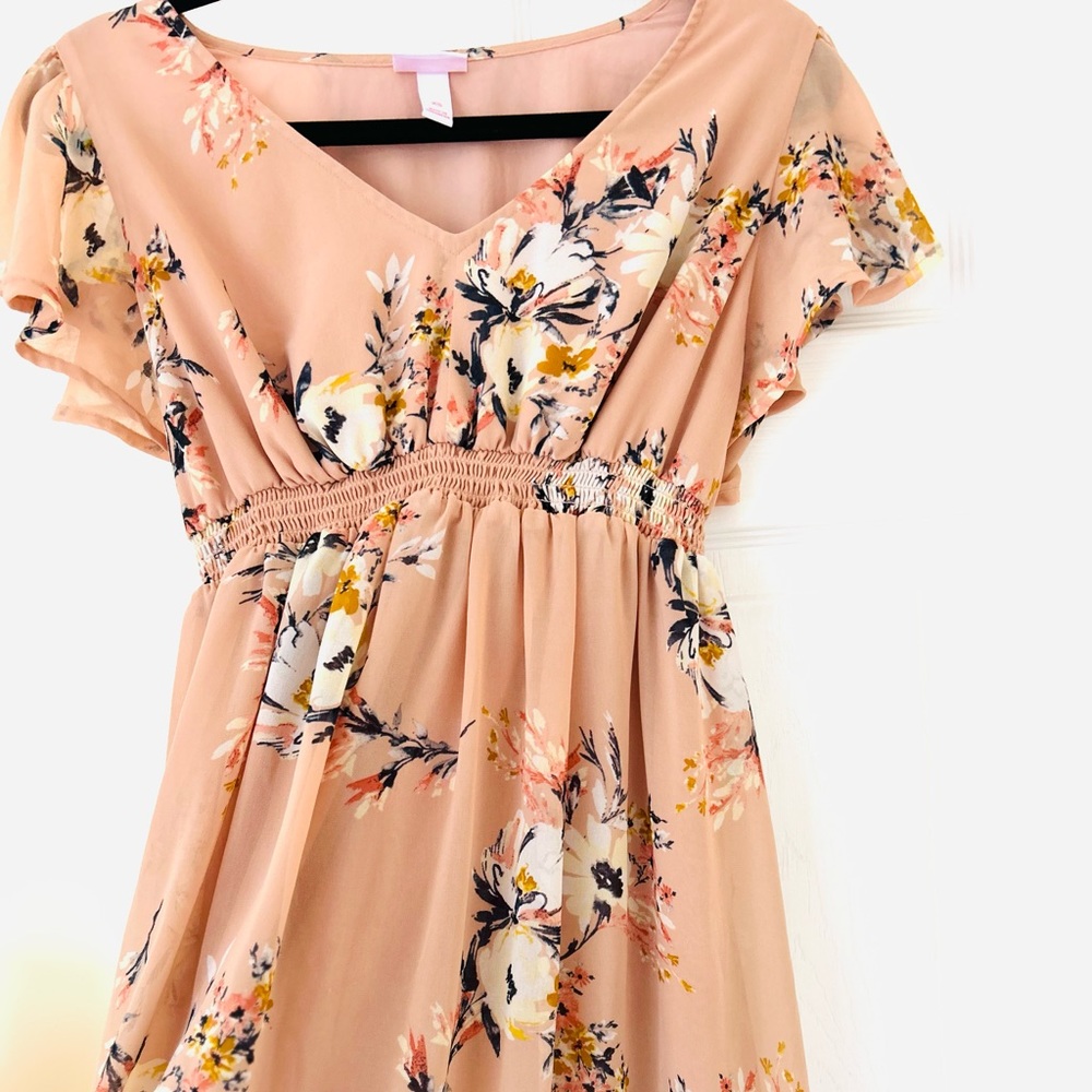 Stretchy Maternity Maxi Dress